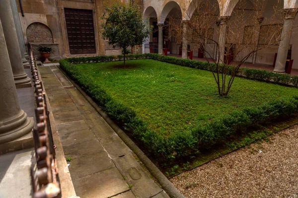 Florença Itália Apr 2022 Abadia Badia Fiorentina Igreja Que Hoje — Fotografia de Stock