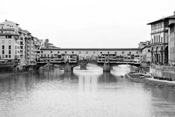 Firenze Aprile 2022 Edilizia Strutture Storiche Intorno Fiume Arno Firenze — Foto Stock
