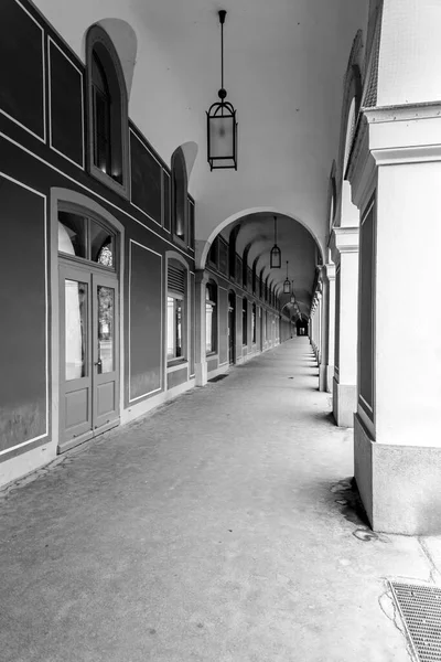 München Duitsland Dec 2021 Odeonsplatz Waar Belangrijke Structuren Zoals Feldherrnhalle — Stockfoto