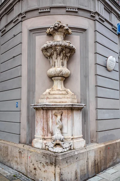 Munich Germany December 2021 Typical Architecture Street View Munich Capital — Stock Photo, Image