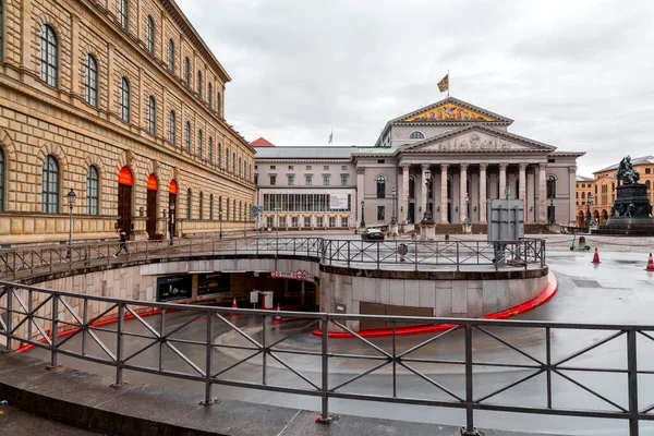 Μόναχο Γερμανία Dec 2021 Βαυαρικό Εθνικό Θέατρο Και Όπερα Στην — Φωτογραφία Αρχείου