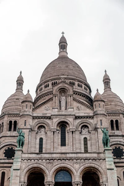 프랑스 2022 대성당 Basilique Sacre Coeur 프랑스 파리에 가톨릭 성당이다 — 스톡 사진