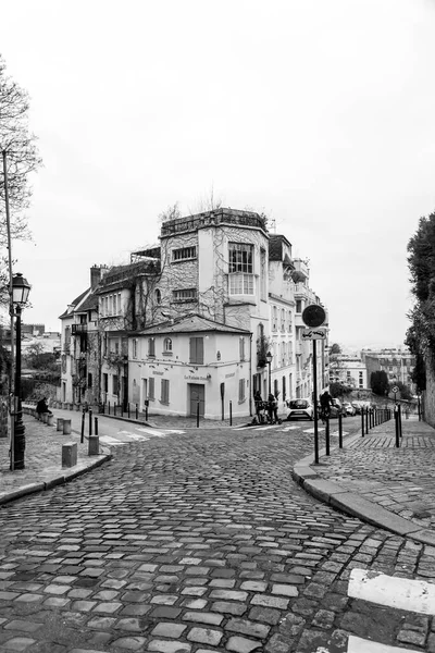 프랑스 2022 파리에서 고인기있는 지역중 몽마르트르에서 바라본 — 스톡 사진