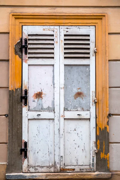 Porta Decorata Vecchia Bella Dettaglio Architettonico Classico — Foto Stock