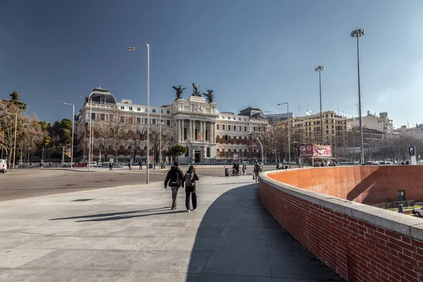 Madrid Spain Feb 2022 Palace Fomento 농업부 Ministry Agriculture Building — 스톡 사진