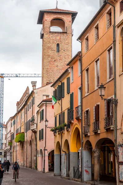 Padova Olaszország 2022 Április Tipikus Építészet Utcakép Padovában Veneto Olaszország — Stock Fotó