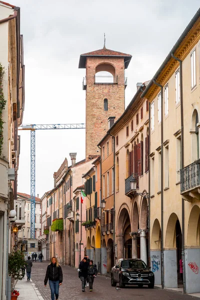 Padua Italien April 2022 Typische Architektur Und Straßenansicht Padua Venetien — Stockfoto