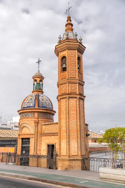 Seville Spain Feb 2022 Capilla Del Carmen Small Chapel Triana — Fotografia de Stock