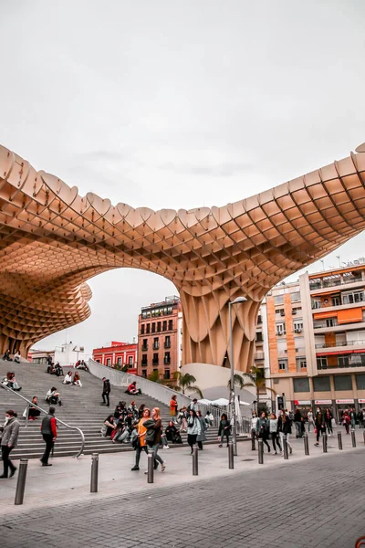 Seville Spain Feb 2022 Setas Sevilla Mushrooms Seville Initially Titled — Foto de Stock