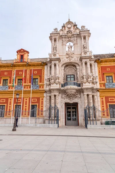 Seville Spain Feb 2022 Palace San Telmo Palacio San Telmo —  Fotos de Stock