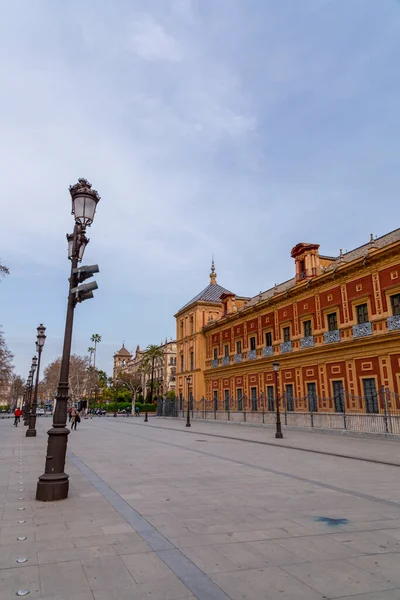 Seville Spain Feb 2022 Palace San Telmo Palacio San Telmo — Fotografia de Stock