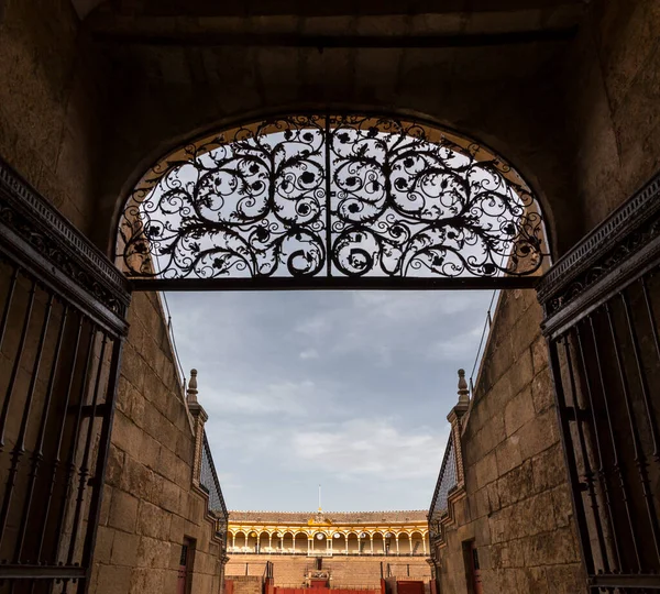 Plaza Toros Real Maestranza Caballeria Sevilla Тысячная Арена Быков Севилье — стоковое фото