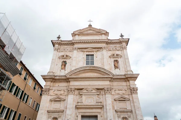 Insigne Collegiata Santa Maria Provenzano Late Renaissance Baroque Style Roman — 스톡 사진