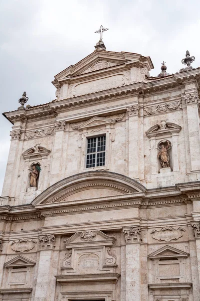 Insigne Collegiata Santa Maria Provenzano Late Renaissance Baroque Style Roman — Stockfoto