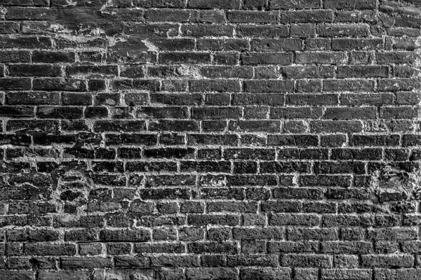 Black Brick Wall Grunge Texture Background Architectural Detail — Fotografia de Stock