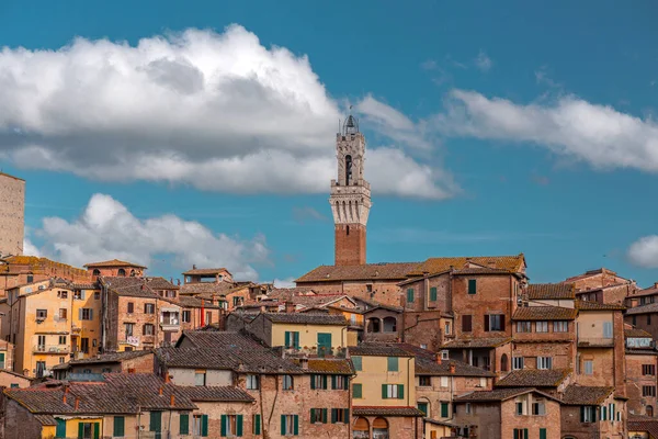 Generic Architecture Cityscape View Historical Italian City Siena Tuscany — Fotografia de Stock