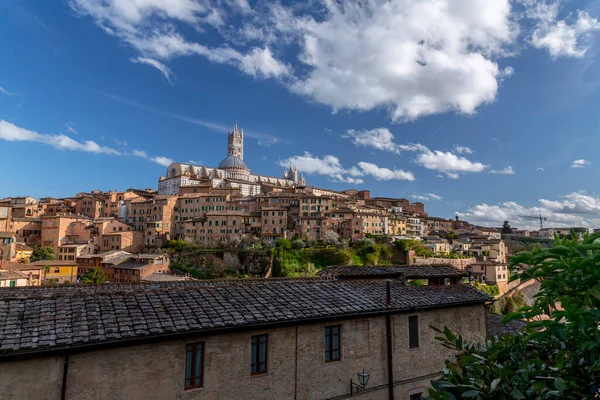 Generic Architecture Cityscape View Historical Italian City Siena Tuscany — Fotografia de Stock