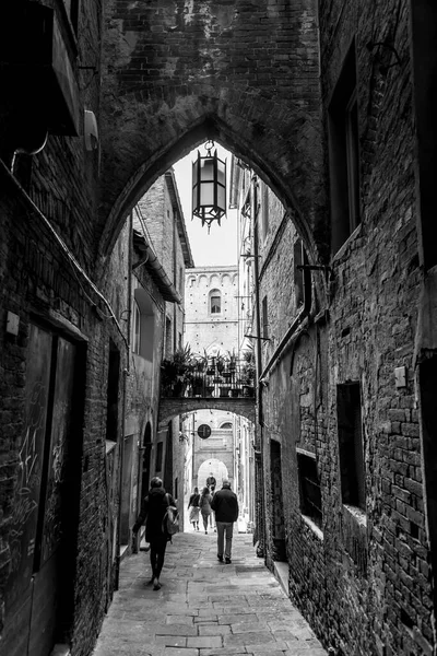 Siena Italy Apr 2022 Generic Architecture Street View Historical Italian — Stock Fotó