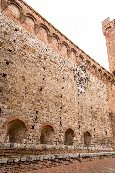 Siena Italy Apr 2022 Porta Romana One Portals Medieval Walls — Fotografia de Stock