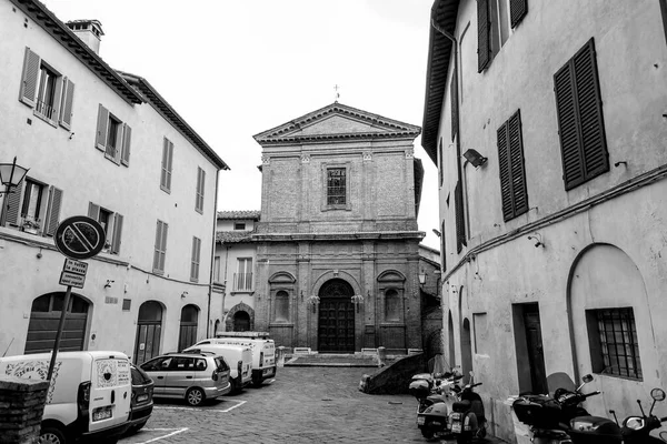 Siena Talya Apr 2022 San Giovannino Della Staffa Pantaneto Daki — Stok fotoğraf