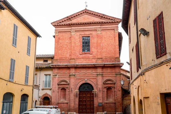 Siena Italië Apr 2022 San Giovannino Della Staffa San Giovannino — Stockfoto
