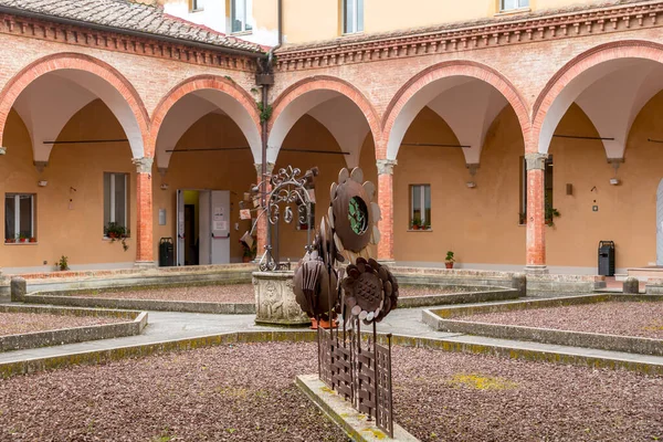 Siena Italy Apr 2022 Patio Faculty Economy Universite Degli Studi — Fotografia de Stock