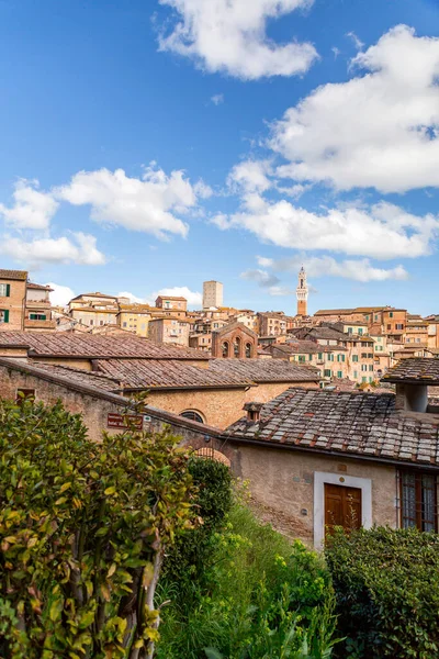 Siena Italy Apr 2022 Generic Architecture Cityscape View Historical Italian — Fotografia de Stock