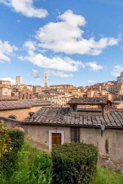 Siena Italy Apr 2022 Generic Architecture Cityscape View Historical Italian — Fotografia de Stock