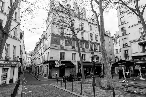 Paris Frankreich Januar 2022 Allgemeine Straßenansicht Von Paris Der Französischen — Stockfoto