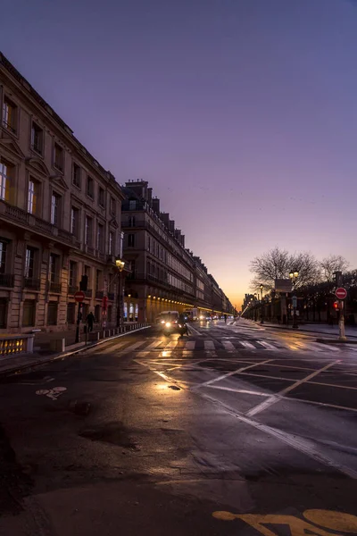 Paris Frankreich Januar 2022 Die Rue Rivoli Ist Eine Straße — Stockfoto
