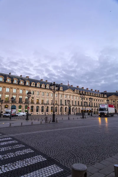 Paris França Jan 2022 Place Vendome Anteriormente Conhecida Como Place — Fotografia de Stock