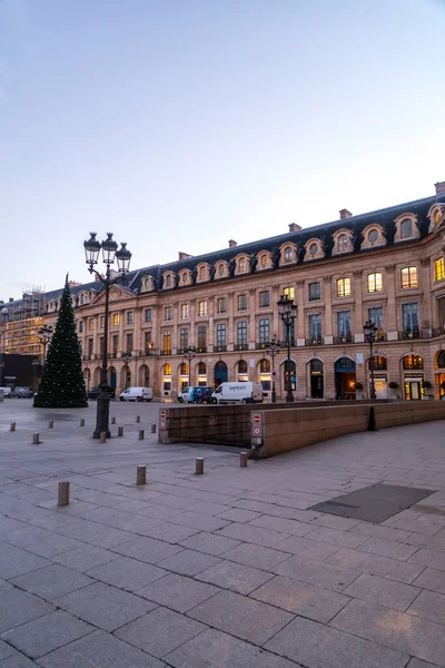 Paris France Jan 2022 Place Vendome Earlier Known Place Louis — Stockfoto