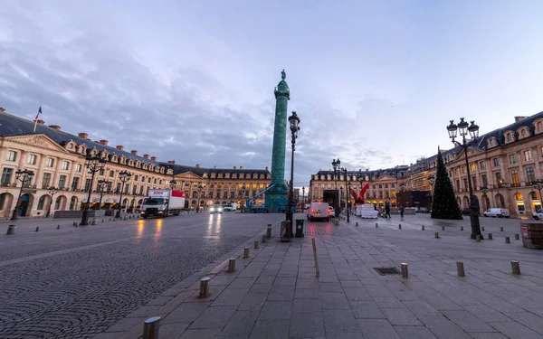 Paris França Jan 2022 Place Vendome Anteriormente Conhecida Como Place — Fotografia de Stock