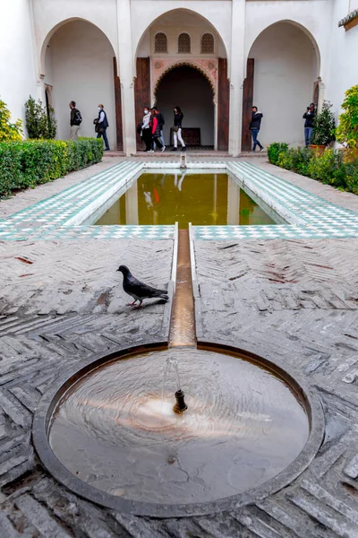 Malaga Spanje Feb 2022 Alcazaba Een Paleis Malaga Spanje Het — Stockfoto