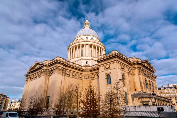 Pantheon Fransa Nın Başkenti Paris Bulunan Bir Anıttır Önemli Fransız — Stok fotoğraf