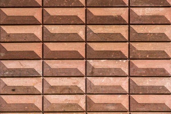 Rectangular Bas Relief Stone Tiled Blocks Close Texture Background Textured — Stockfoto
