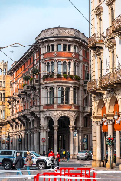 Turin Italy March 2022 Street View Architecture Turin Capital Piedmont — ストック写真