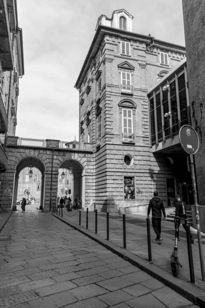 Turin Italy March 2022 Teatro Regio Royal Theatre Prominent Opera — Fotografia de Stock