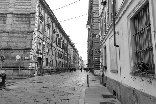 Torino Talya Mart 2022 Piedmont Talya Nın Başkenti Torino Sokak — Stok fotoğraf