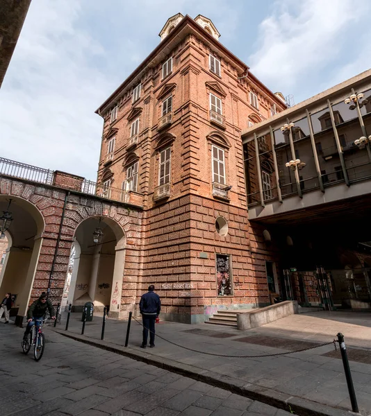 Turin Italy March 2022 Teatro Regio Royal Theatre Prominent Opera — Zdjęcie stockowe