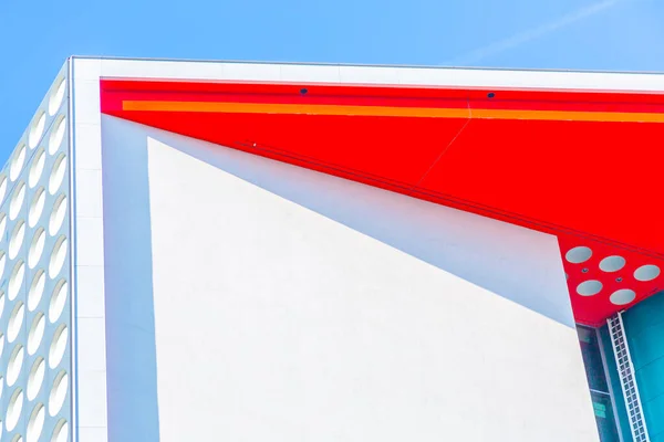 Modern Architectural Detail Complex Utrecht Central Train Station Utrecht City — Stock Photo, Image