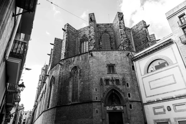 Barcelona Spain Feb 2022 Cathedral Holy Cross Saint Eulalia Barcelona — Stockfoto