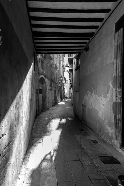 Barcelona Spain Feb 2022 Generic Architecture Street View Barcelona Catalonia — Fotografia de Stock