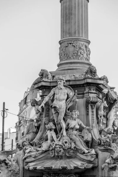 Place Castellane Historic Square 6Th Arrondissement Marseille Bouches Rhone France — Stockfoto