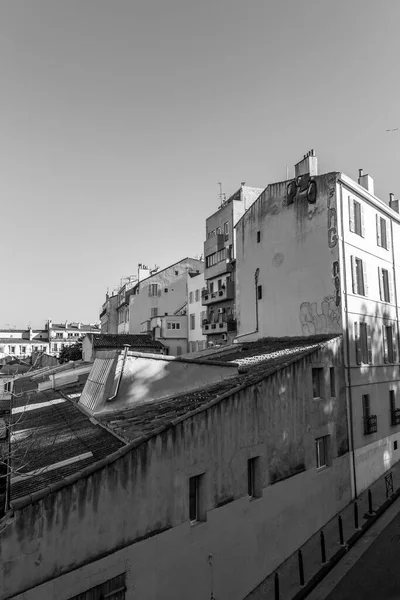 Марсель Франция Января 2022 Года Вид Улицу Центральных Районов Марселя — стоковое фото