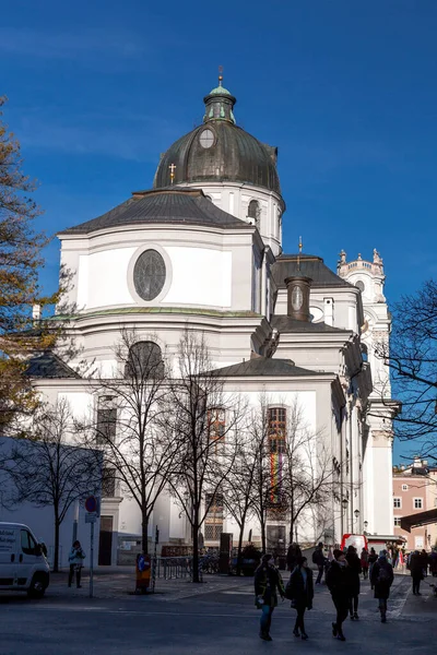 Salzburg Austria Dec 2021 Kollegienkirche Collegiate Church Church University Salzburg — Stockfoto