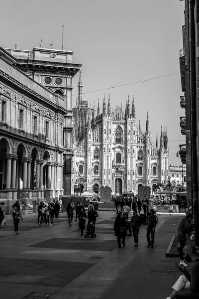Duomo Milano Lombard Domm Milan Metropolitan Cathedral Basilica Nativity Saint — стокове фото