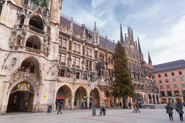 Munich Germany December 2021 Old Town Hall Present Day Toy — Foto de Stock