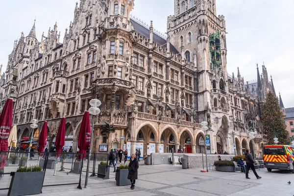 Munich Germany December 2021 Old Town Hall Present Day Toy — Fotografia de Stock