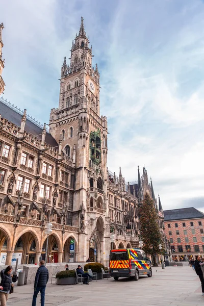 Мюнхен Германия Декабря 2021 Года Старая Ратуша Современный Музей Игрушек — стоковое фото